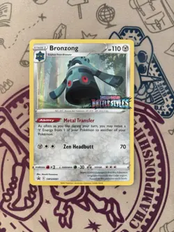 Bronzong (Prerelease) NM SWSH091 SWSH: Sword & Shield Promo Cards Pokemon Card - Image 3