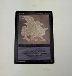 Wyvern Shadow #136 - Wyvern CCG card (1994 US Games TCG) Limited, Rare Action LP - Image 1