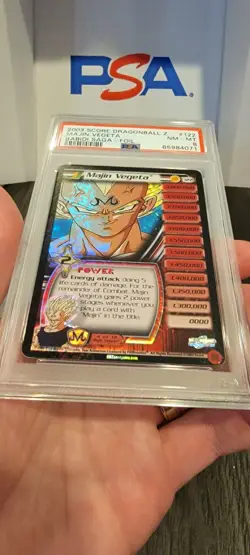 PSA 8 Limited Majin Vegeta 122 Dragon Ball Z DBZ Personality Babidi Saga Card UR - Image 4