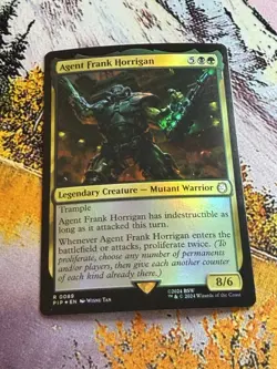 Agent Frank Horrigan [Fallout] Near Mint MTG 0089 PIP - Image 3
