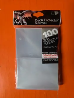 Ultra Pro Pro Clear Standard Thickness 100 Pack Deck Protector Sleeves - Image 1