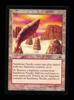 * * 1x Sandstone Needle x1 * * Mercadian Masques MTG NM Near Mint - Image 1