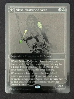 1x MTG Nissa, Vastwood Seer (SDCC 2015 Exclusive, Foil) - Media Promos (MEDIA) - Image 1