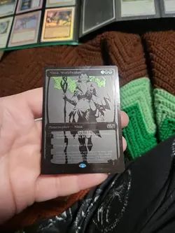 MTG Nissa, Worldwaker (SDCC 2014 Exclusive) Media Promos Foil NEAR MINT - Image 2