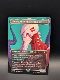 MTG - Ulamog, the Ceaseless Hunger - BORDERLESS - CMM #670 - Mythic - NM - Image 1