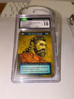 The Green Knight - Sorcery: Contested Realm - Arthurian Legends - Curio - CGC 10 - Image 1
