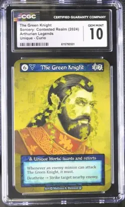 The Green Knight - Sorcery: Contested Realm - Arthurian Legends - Curio - CGC 10 - Image 2