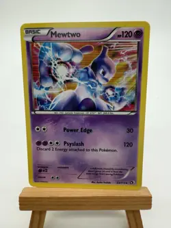 Pokemon Mewtwo 53/113 2013 LP Legendary Treasures Holo - Image 3