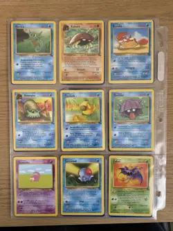 Pokemon Bundle - Complete Common/Uncommon Fossil Set Cards 31-62/62 - Good Cond - Image 5