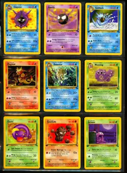 1999 Pokemon 1ST EDITION Fossil Set NEAR COMPLETE Non Holo UNCOMMON COMMON Cards - Image 2