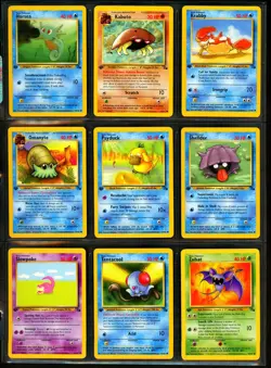 1999 Pokemon 1ST EDITION Fossil Set NEAR COMPLETE Non Holo UNCOMMON COMMON Cards - Image 3