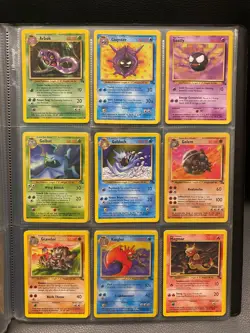 NEAR MINT - Fossil Set Complete Common and Uncommon 1999 Pokemon Cards Bundle - Image 1