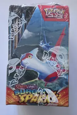 Pokemon TCG Surging Sparks Booster Box 36 Packs - New & Factory Sealed, Dent - Image 2