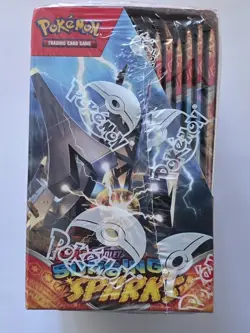 Pokemon TCG Surging Sparks Booster Box 36 Packs - New & Factory Sealed, Dent - Image 4
