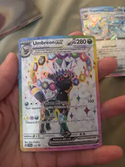 Pokemon SVP Holo ex Lot: Umbreon ex Espeon ex & Vaporeon ex Cards - English - Image 4
