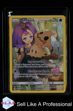 MIMIKYU POKEMON 245/236 2019 SUN & MOON COSMIC ECLIPSE SECRET ENGLISH - Image 1