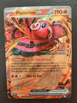 Carte Pokemon Plumeline Ex 018/094 MEG 02 Flammes Fantasmagoriques - Image 1