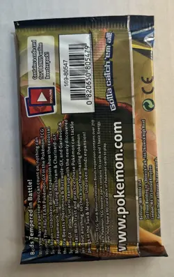Pokemon TCG Unbroken Bonds Booster Pack Sealed Sun & Moon Reshiram & Charizard - Image 2