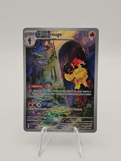 Pokemon Armarouge 203/198 Illustration Rare Holo 130 HP SV01 Scarlet & Violet - Image 1