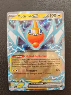 Carte POKEMON - Motisma ex 029/094 - ME02 Flammes Fantasmagoriques - FR neuf - Image 1