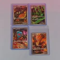POKEMON LOT DESTINED RIVALS RADICATE SPIDOPS WOBBUFFET BLAZIKEN FULL ART KOR JP - Image 1