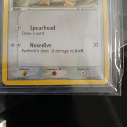 Pokemon Farfetch'd 107/106 EX Emerald Secret Rare Holo 2005 - Image 5