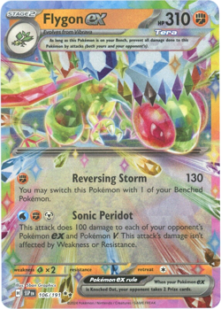Flygon ex - 106/191 - Double Rare - Surging Sparks - Pokemon - Image 1