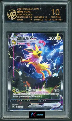Pokemon RPA 10 Jolteon VMAX #009/009 CSHC 2024 Chinese - Image 1