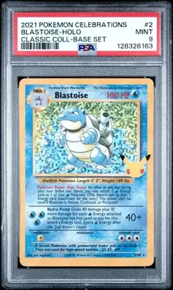 Pokemon Celebrations Big 3 Set Graded PSA 9 / Charizard - Blastoise - Venusaur - Image 4
