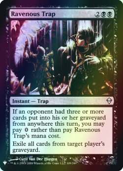 MTG Ravenous Trap Foil ** Mystery Booster Retail Edition Foils ** English (NM) - Image 1