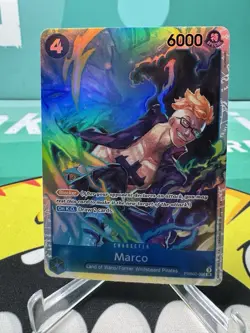 2025 One Piece Premium Booster The Best Marco Super Rare #PRB02-008 - Image 1
