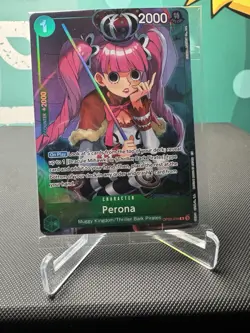 Perona (Illustration Box Vol.4) OP09-034 One Piece Promotion Cards Foil - Image 1