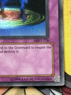 Magic Jammer MRD-128 LP Metal Raiders Ultra Rare Unlimited Edition Yu-Gi-Oh - Image 4