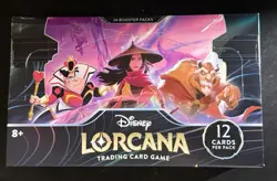 Disney Lorcana TCG Rise of the Floodborn Booster Box With Acrylic Case 4050368982711 - Image 2