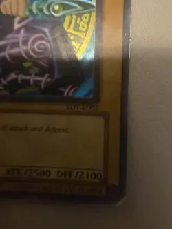 Dark Magician 1st Edition Heavily Played SDY E005 Yu-Gi-Oh Card - Image 4