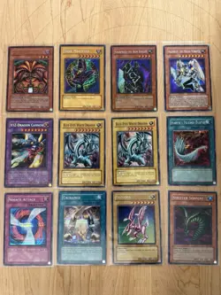 Yu-Gi-Oh! TCG Card Lot. Exodia, Dark Magician, Multiple Secret rare, 1st Edition - Image 1