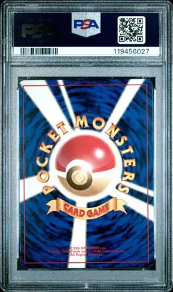 1999 Pokemon Japanese Gym 2 Blaine's Charizard PSA 8 NM-MT - Image 2