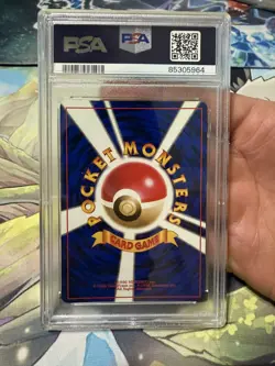 1999 Pokemon Japanese Gym 2 Blaine's Charizard PSA 8 NM-MT *SWIRL* - Image 2