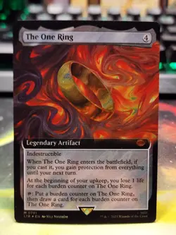 The One Ring (Extended Art) (Surge Foil) NM MTG - Image 1
