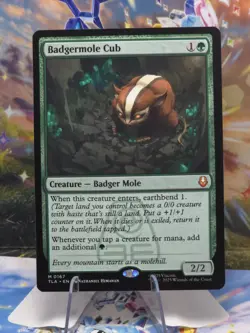 Badgermole Cub (Regular) (M) 0167 - Avatar: The Last Airbender MTG NM - Image 1