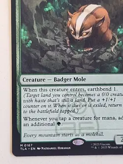 MTG Avatar: The Last Airbender Badgermole Cub NM English Regular - Image 4
