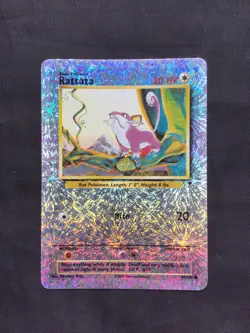 Pokemon Cards: Legendary Collection Reverse Holo: Rattata 89/110 - Image 1
