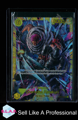 CHARLOTTE KATAKURI BANDAI OP03-123 ONE PIECE CARD GAME ENGLISH OP03 SEC - Image 1