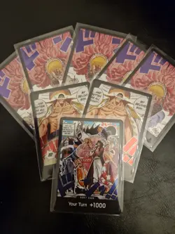 One Piece CCG 8 Card DON! Bundle - Image 1