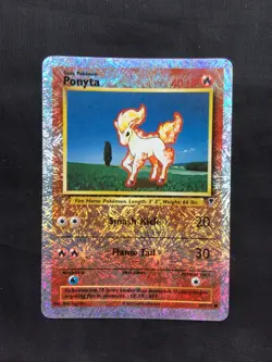 Pokemon Cards: Legendary Collection Reverse Holo: Ponyta 87/110 - Image 1