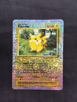 Pokemon Cards: Legendary Collection Reverse Holo: Pikachu 86/110 - Image 1
