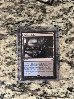 Polluted Delta Khans Of Tarkir Ktk #239 MTG - Image 1