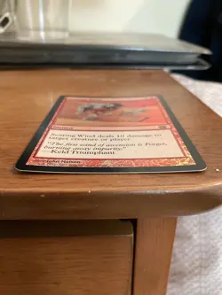 MTG Eighth Edition Foil Searing Wind Red Instant - Image 3