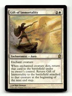 Gift of Immortality Theros #14 Magic the Gathering - Image 1