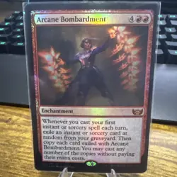 Arcane Bombardment - Streets of New Capenna: #101, Magic: The Gathering Nm Foil - Image 1